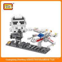 Shantou brinquedo fábrica Loz brinquedo plástico mini bloco de construção DIY Toy brinquedo educativo para criança